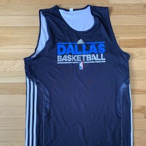 Dallas Mavericks Adidas practice jersey size L